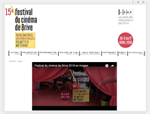 Tablet Screenshot of festivalcinemabrive.fr